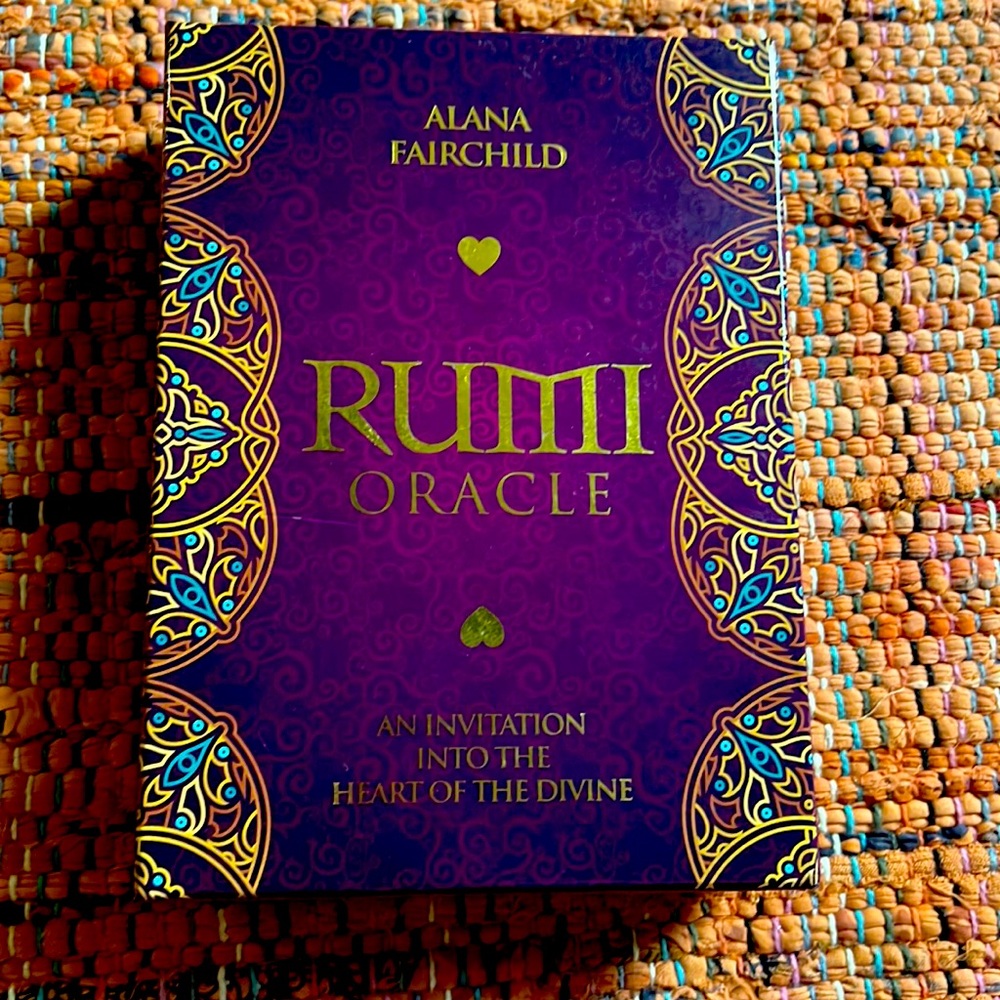 Alana Fairchild Rumi Oracle tarot deck and book